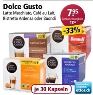 Latte Macchiato, Café au Lait, Ristretto Ardenza oder Buondi
