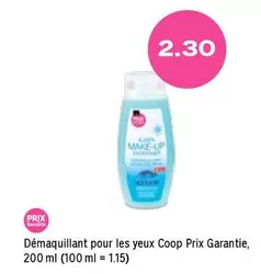 Démaquillant pour les yeux