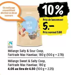 Mélange Salty & Sour Coop, Mélange Sweet & Salty Coop