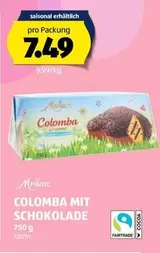 COLOMBA MIT SCHOKOLADE