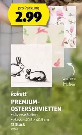 PREMIUM-OSTERSERVIETTEN
