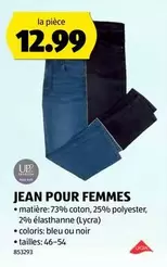JEAN POUR FEMMES