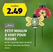 PETIT MOULIN À VENT POUR FLEURS
