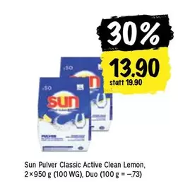 Pulver Classic Active Clean Lemon