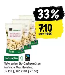 Bio-Cashewnüsse