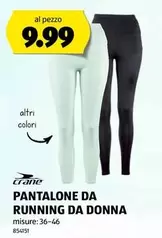 PANTALONE DA RUNNING DA DONNA