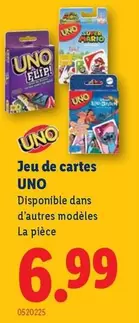 Jeu de cartes UNO