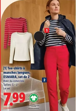 Tee-shirts à manches longues