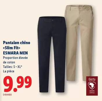Pantalon chino «Slim Fit»