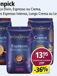 Movenpick - Le Divin, Espresso ou Crema