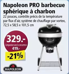 PRO barbecue sphérique à charbon