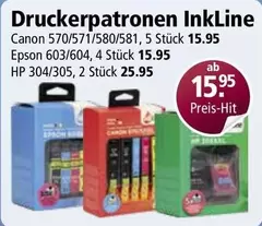 Hp - 570/571/580/581, 603/604, 304/305