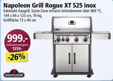 Rogue XT 525 inox