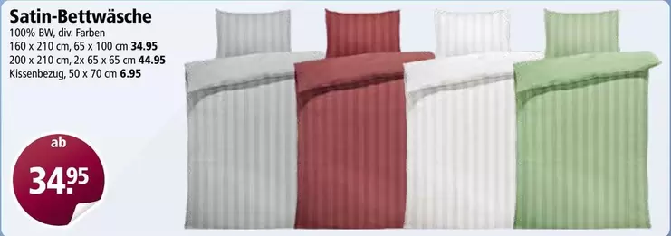 Satin-Bettwäsche