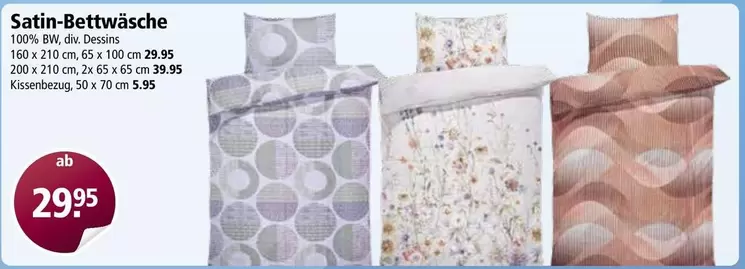 Satin-Bettwäsche