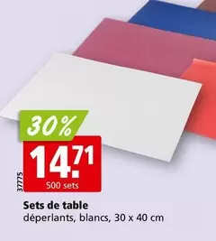 Sets de table