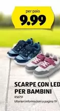 SCARPE CON LED PER BAMBINI
