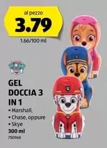 GEL DOCCIA 3 IN 1