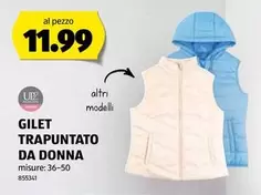GILET TRAPUNTATO DA DONNA