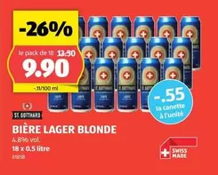 BIÈRE LAGER BLONDE