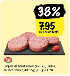 Burgers de bœuf Provençale