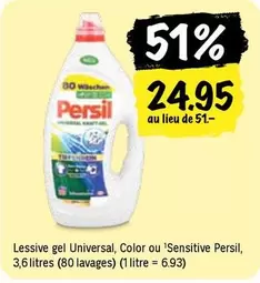 Universal, Color ou 'Sensitive Persil