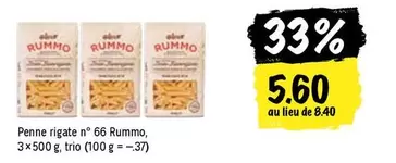 Penne rigate n° 66