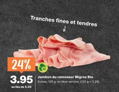 Jambon du ramoneur Bio