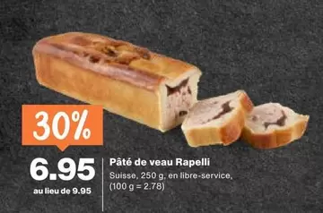 Pâté de veau Rapelli