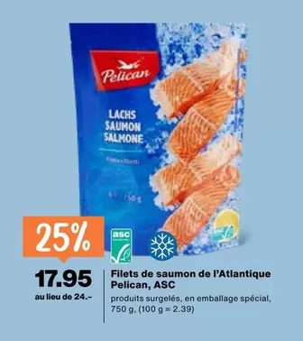 Filets de saumon de l'Atlantique