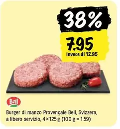 Burger di manzo Provençale