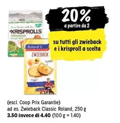 Zwieback e i krisproll