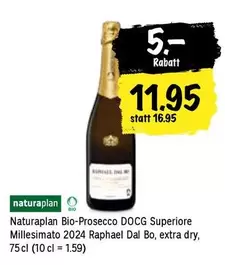 Bio-Prosecco DOCG Superiore Millesimato 2024 Raphael Dal Bo, extra dry