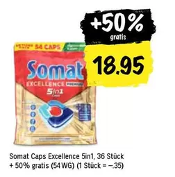 Caps Excellence 5in1, 36 Stück