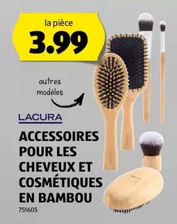 ACCESSOIRES POUR LES CHEVEUX ET COSMÉTIQUES EN BAMBOU