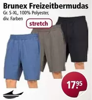 Stretch - Freizeitbermudas