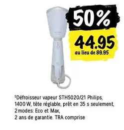 Défroisseur vapeur STH5020/21