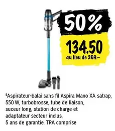 Aspirateur-balai sans fil