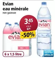 Evian - eau min
rale non gazeuse