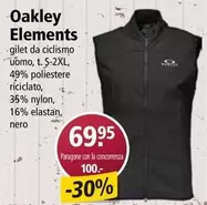 Oakley - Elements gilet da ciclismo