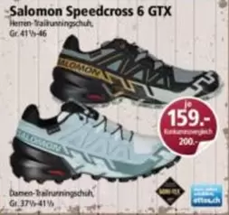 Salomon -  Speedcross 6 GTX Herren-Trailrunning Schuh, Gr. 41 

 Damen-Trailrunning Schuh, Gr. 37