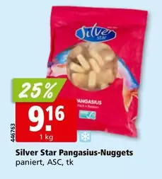 Pangasius-Nuggets paniert, ASC, tk