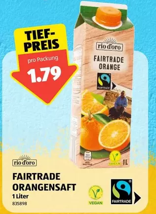 FAIRTRADE ORANGENSAFT
