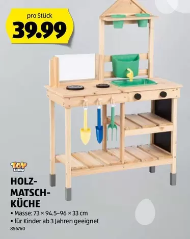 Kinder - HOLZ-MATSCH-KÜCHE