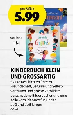 Kinder - KINDERBUCH KLEIN UND GROSSARTIG