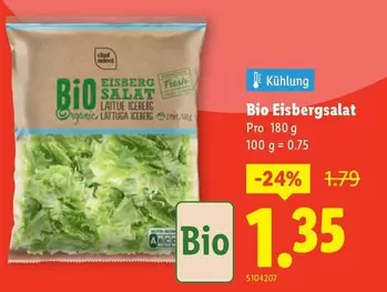 Bio Eisbergsalat