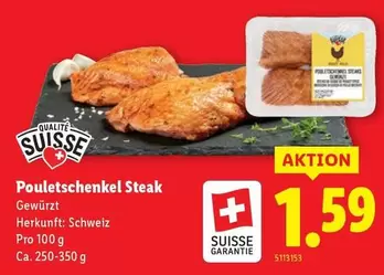 Pouletschenkel Steak