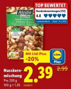 Nusskernmischung Pro 200 g