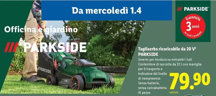 Tagliaerba ricaricabile