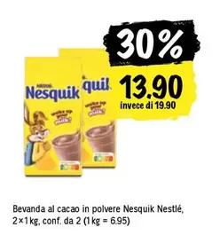 Bevanda al cacao in polvere